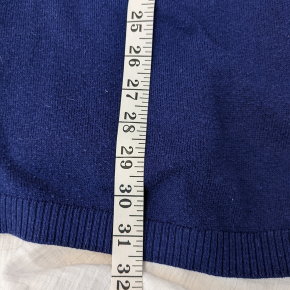 Old Navy Maternity open cardigan sweater in blue Women's size Large - Picture 4 of 6